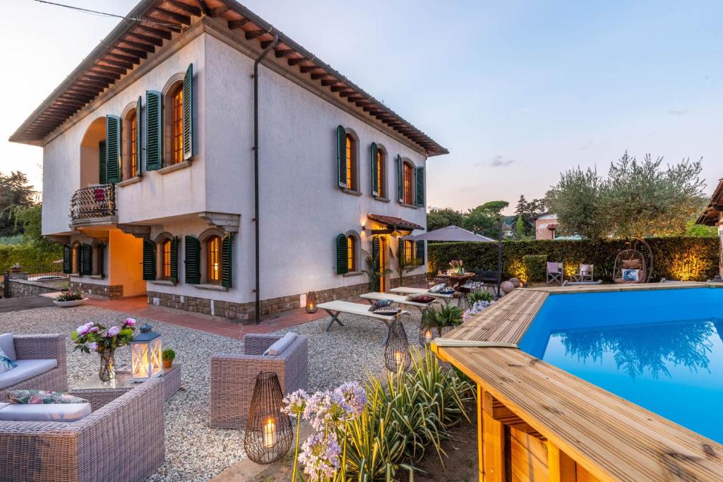 Villa Cesare 4 bedroom Villa with Pool – Lucca